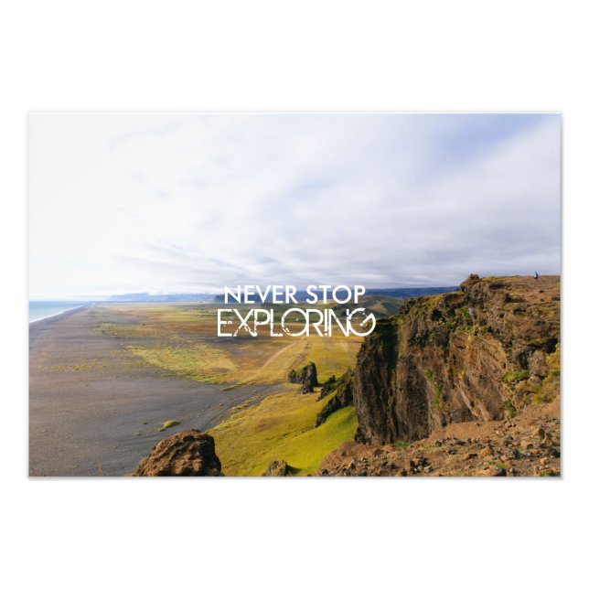 SLUTA ALDRIG UTFORMNINGEN FOTOTRYCK (Framsidan)