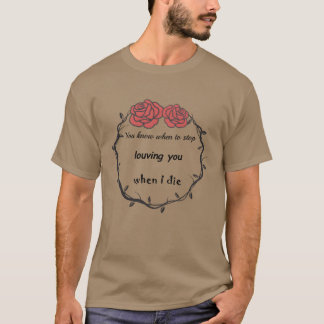 sluta älska coola kläder för kärlek familj t shirt