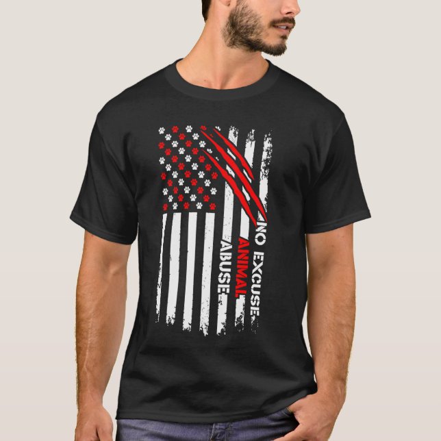 Sluta använda djur 1 t shirt (Framsida)