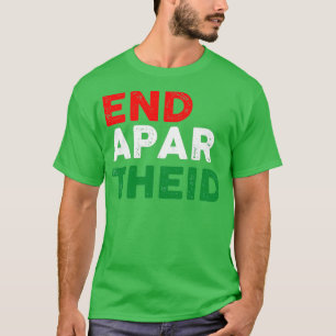 Sluta apartheid t shirt