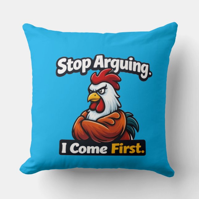 Sluta argumentera. Jag kommer först. Citat från la Kudde (Framsida)