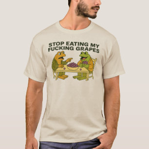 sluta äta mina j*vla vindruvor t shirt