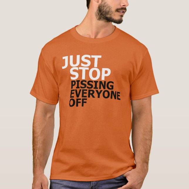 Sluta bara kasta ut alla på T-shirt (Framsida)