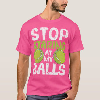 Sluta börja på min Bollar-tennis Player Coach T Shirt