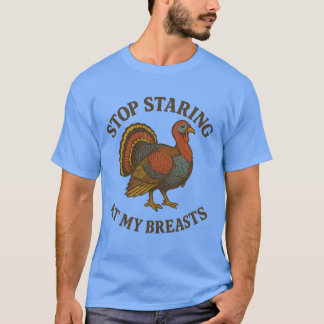 Sluta börja på min brast fina Thanksgiving T Shirt