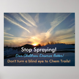 Sluta dela upp chemspår, poster
