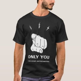 Sluta diskriminera antisemitism Rasism Hat judar T Shirt