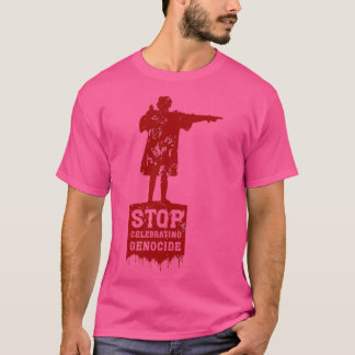 Sluta fira folkmordsstöd till inhemska amerikaner t shirt