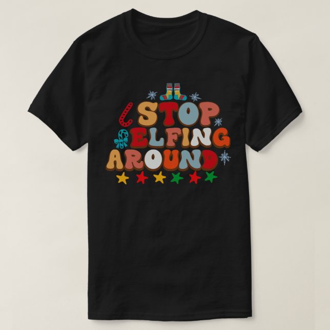 Sluta fläta runt Vintage T Shirt (Design framsida)