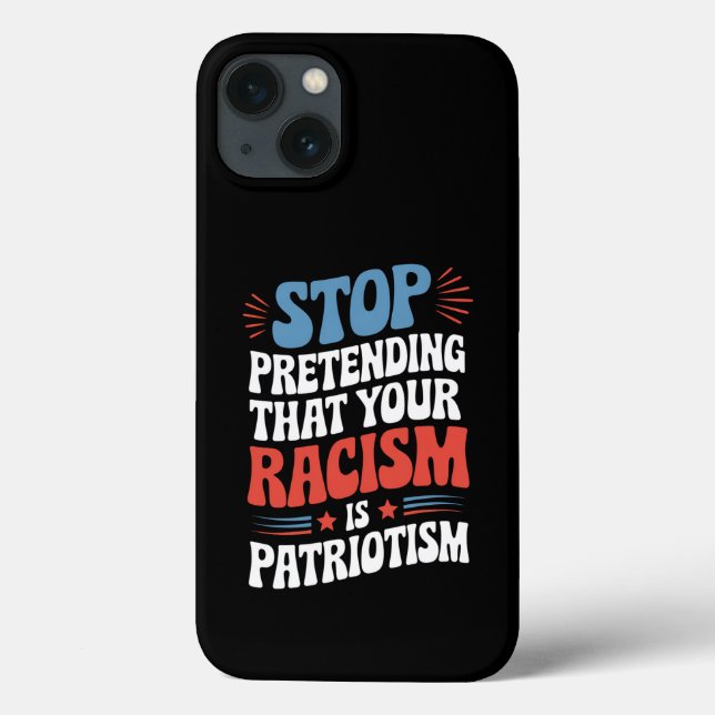 Sluta föreställa dig att din rasism är patriotism  (Baksida)