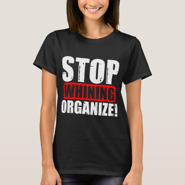 Sluta gnälla! t shirt (Framsida)