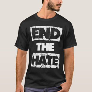 Sluta hata mot mobbning av rasismen t shirt
