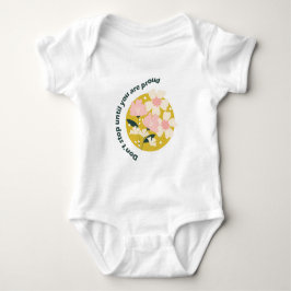 Sluta inte förrän du är stolt över att vara Motiv  T Shirt