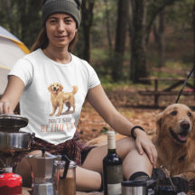 Sluta inte hämta - hund älskare dam