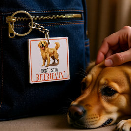 Sluta inte hämta - hund älskare-Golden Retriever