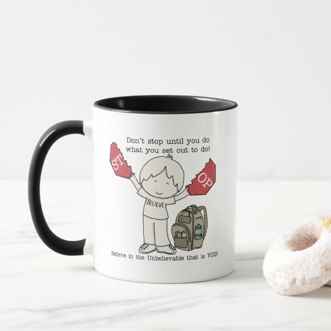 Sluta inte mugg (Med munk)