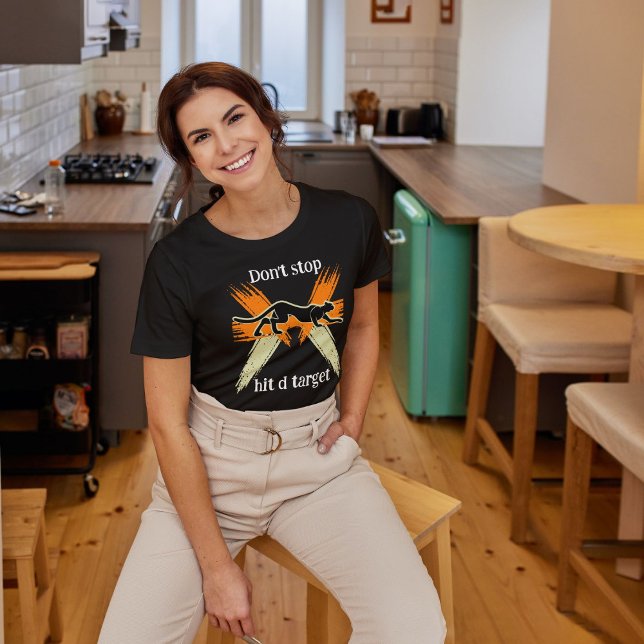 Sluta inte Slå måldjuret för vilda djur T Shirt (Skapare uppladdad)