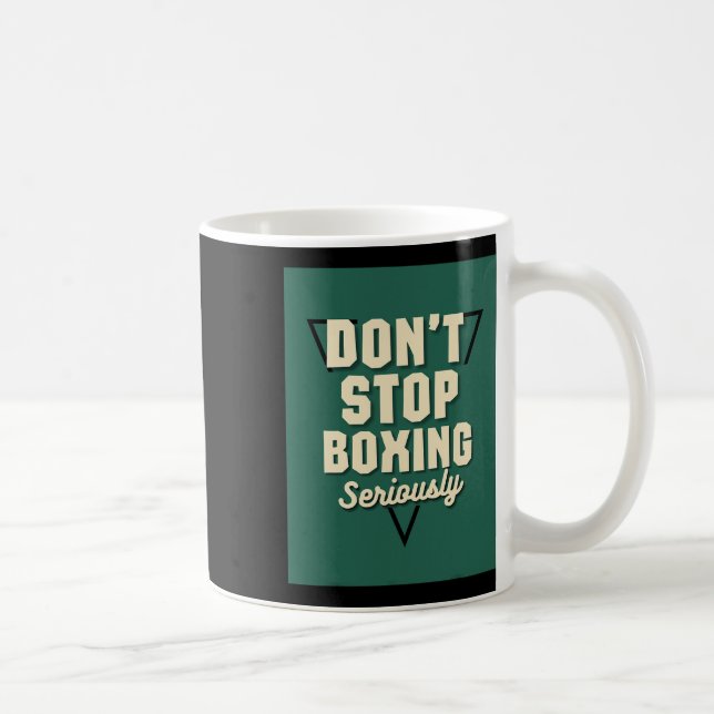 Sluta inte starta kaffemugg (Höger)
