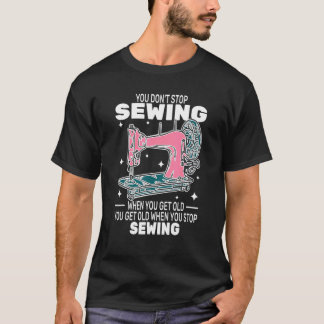 Sluta inte syna och få gamla människor söta t shirt
