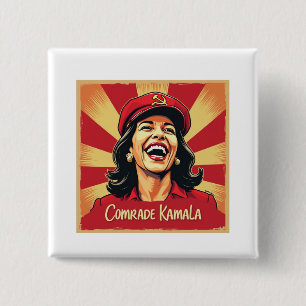 Sluta Kamunism Harris Walz 2024 Kamala Knapp