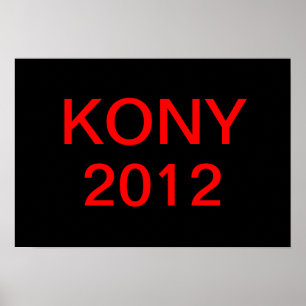 Sluta Kony Poster