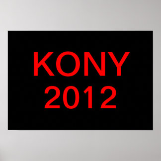 Sluta Kony Poster