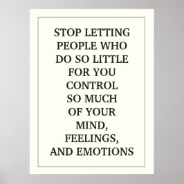 SLUTA LÄMNA PERSONER SOM GÖR SÅ LITE FÖR DIG CITER POSTER