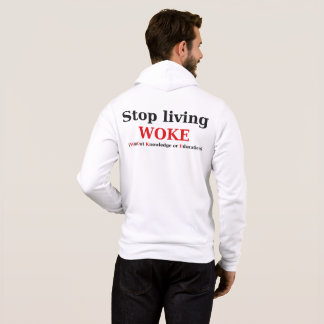 Sluta leva WOKE zip hoodie T Shirt
