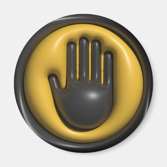 Sluta! Magnet (Framsidan)