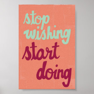 Sluta måla Poster