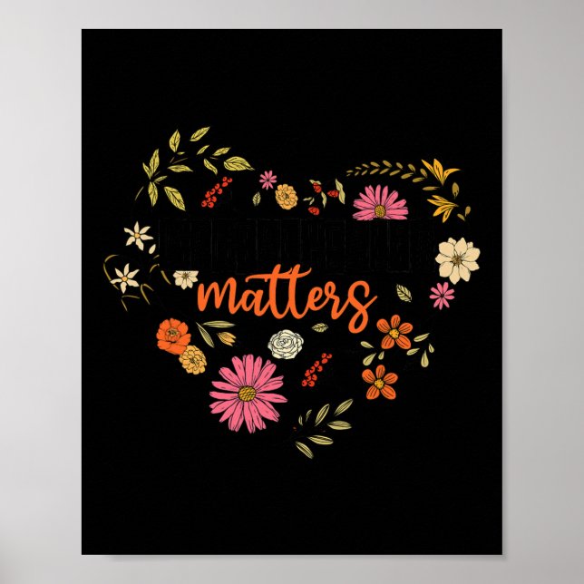 Sluta med de mentala hälsoproblemen i Stigma Groov Poster (Framsidan)