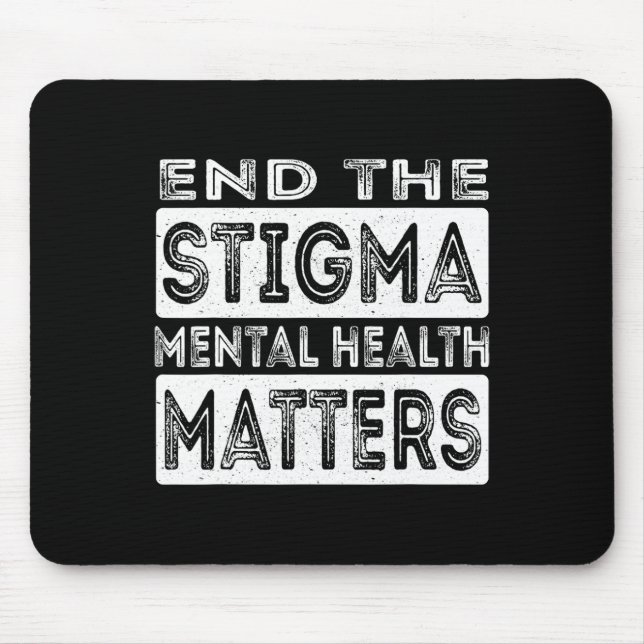 Sluta med de psykiska hälsoproblemen i Stigma Musmatta (Framsidan)