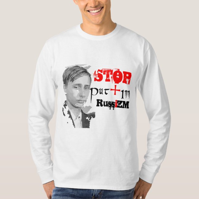 Sluta med den ryska invasionen av Ukraina. Glory t T Shirt (Framsida)