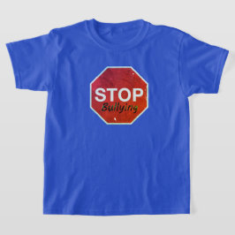 Sluta mobba anti-mobbning t shirt