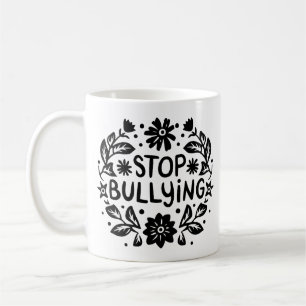 Sluta mobba mobbning kaffemugg