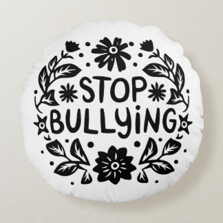 Sluta mobba mobbning rund kudde