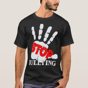 Sluta mobba Rosa Day Unity Day T Shirt