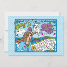 Sluta övertänka_Flata kort 7 x 5 tum