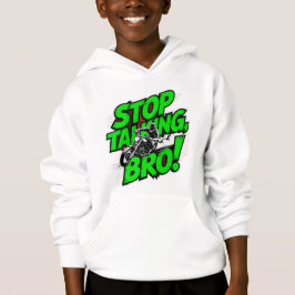 Sluta prata Bro - djärv attityd T-Shirt