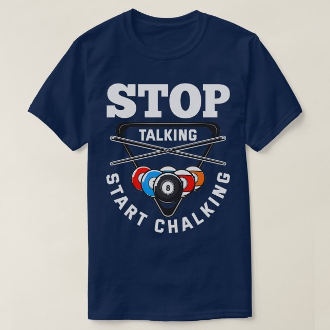 Sluta prata Starta chalkningen av offertnoten för  T Shirt (Design framsida)