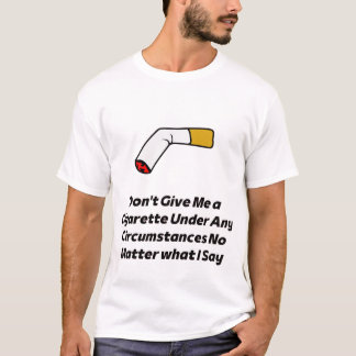 sluta röka bruten Cigarette roligt T Shirt