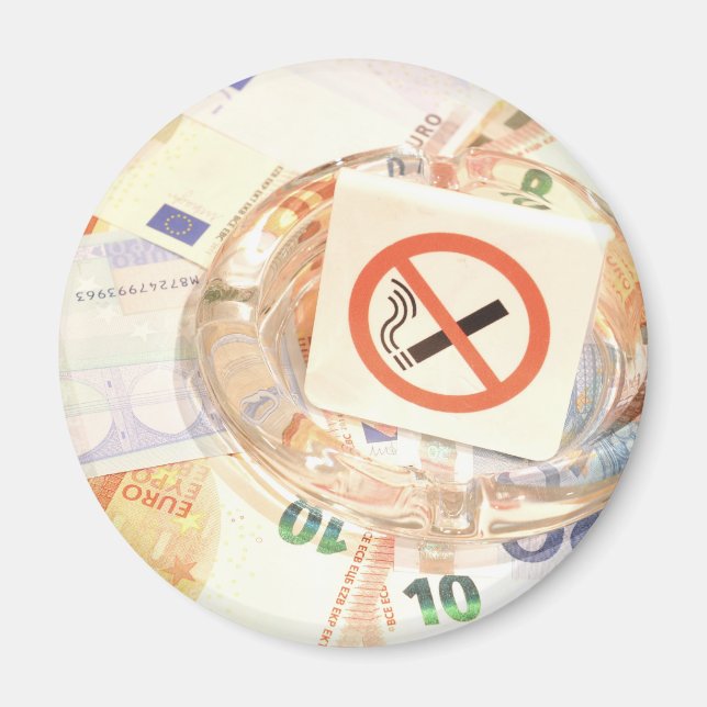 Sluta röka magnet (Framsidan)