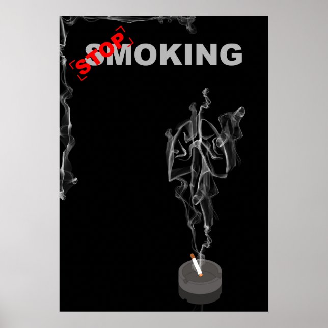 Sluta röka poster (Framsidan)