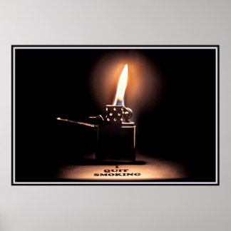 Sluta röka poster