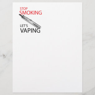 Sluta röka reklamblad