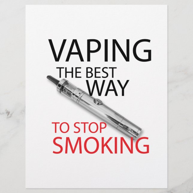 Sluta röka reklamblad (Framsidan)