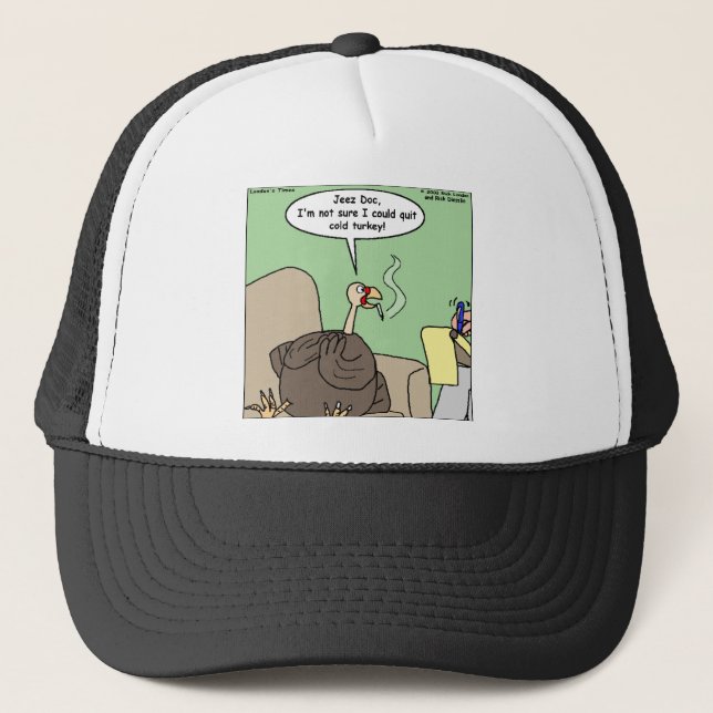 Sluta Röka Tvårtom Roliga Gåvor & T-Shirts Keps (Framsida)