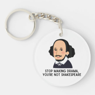 Sluta skapar drama skakespeare litterär puff rolig