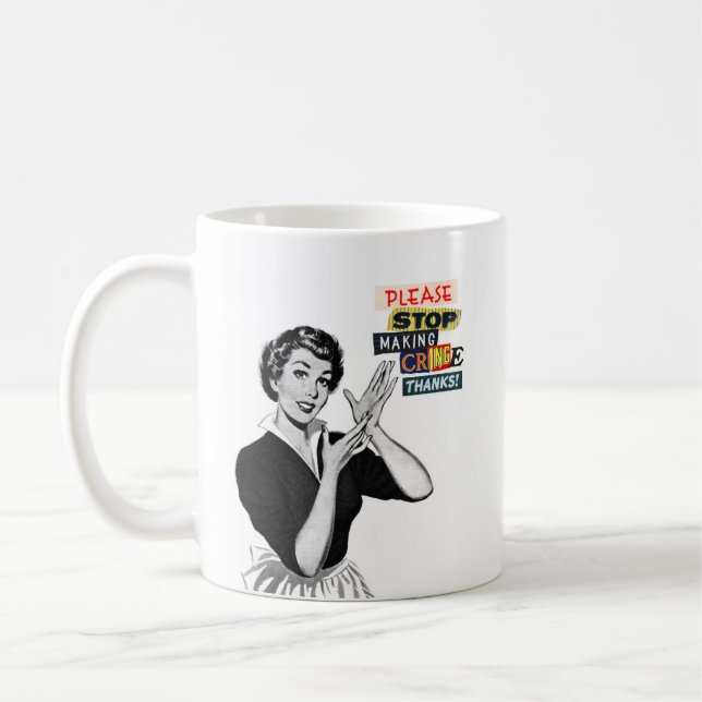 Sluta Skapar ringning Kaffemugg (Vänster)