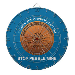 Sluta skära min - Pebble Mine Penny Darttavla